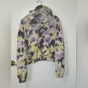 Stitch & Pine Womens Cropped Zip-Up Jacket